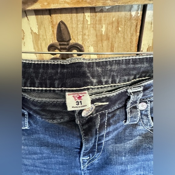 True Religion Slim Straight Size 31 inseam 28” - Picture 3 of 7